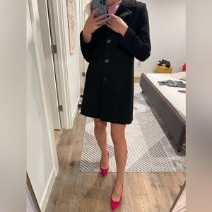 Fleurette wool coat